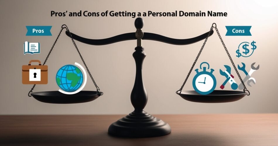 Pros and Cons of Getting a Personal Domain Name